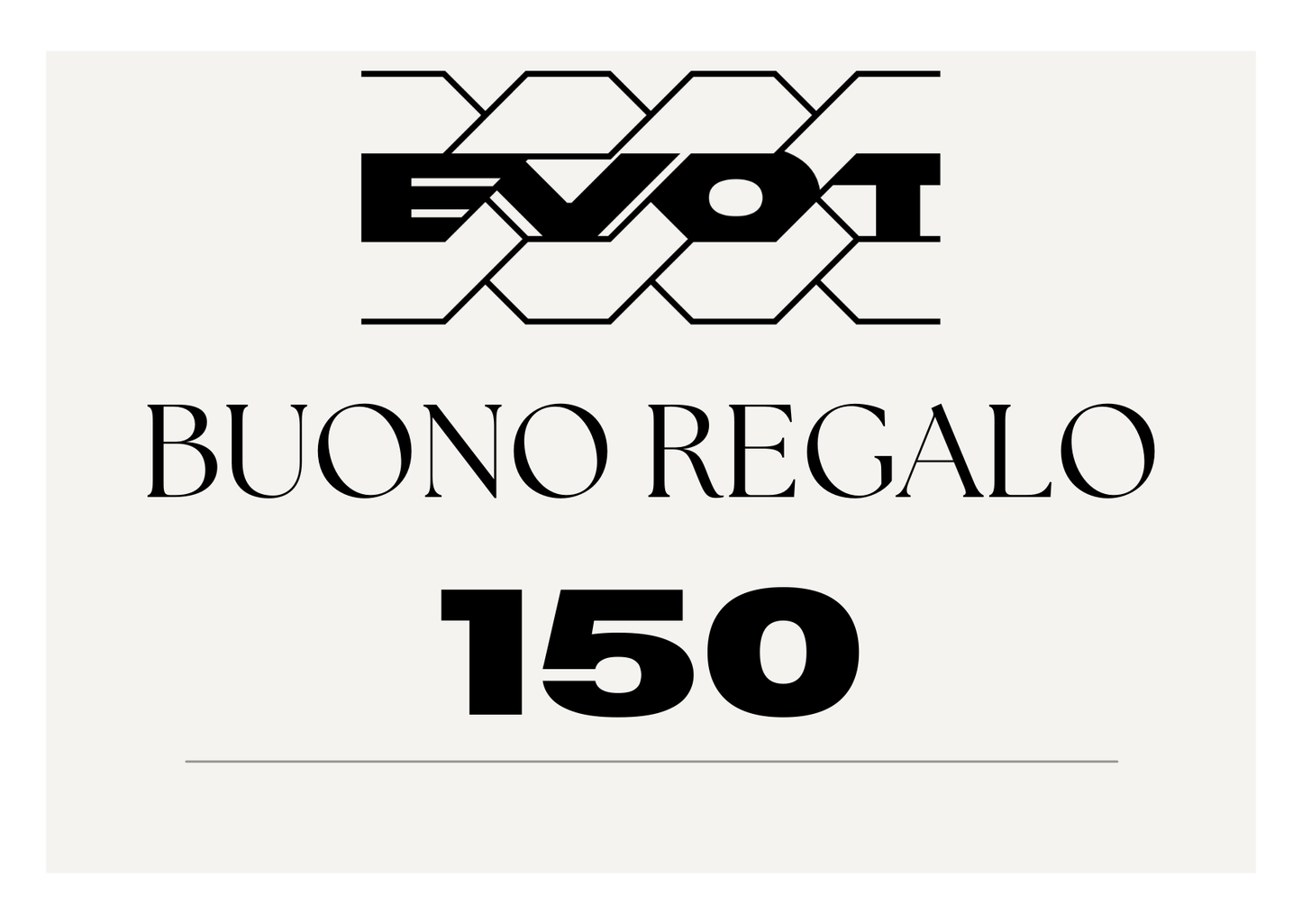 Buono Regalo EVOT